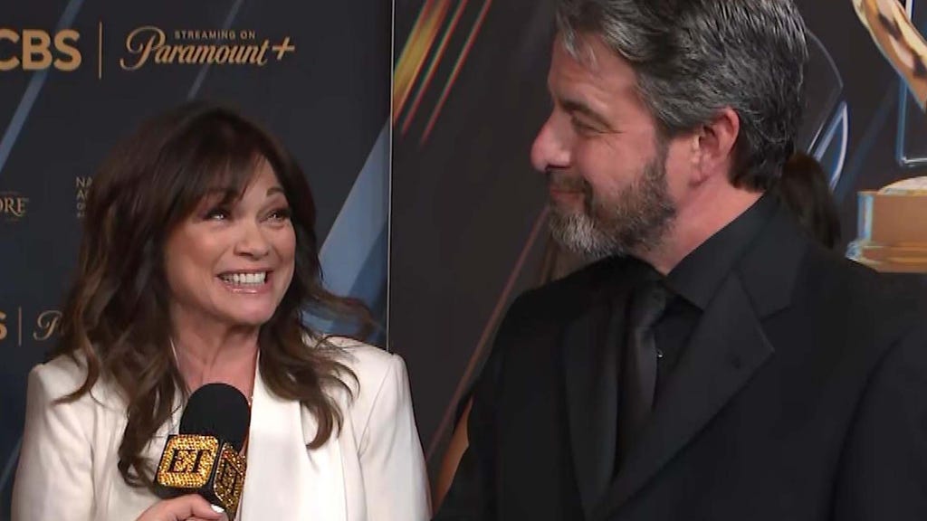 Valerie Bertinelli's boyfriend Mike Goodnough blushes as she names her favorite things about him (Exclusive)