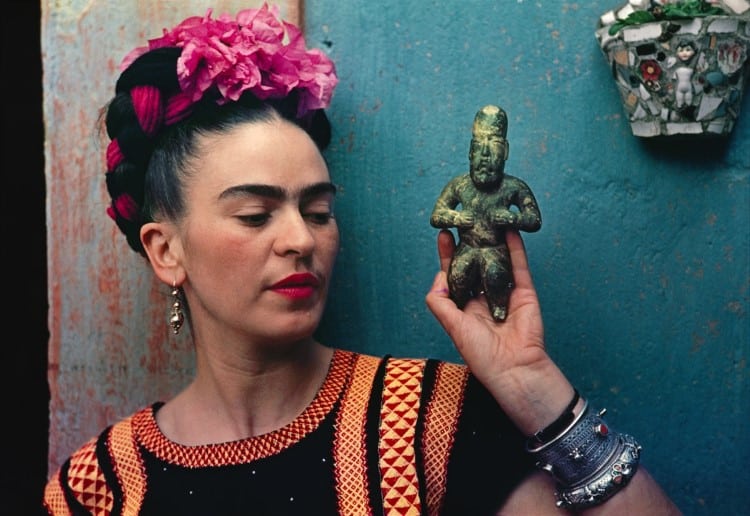Portrait of Frida Kahlo by Nickolas Muray