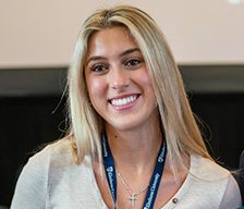 Elmhurst University has named Gia Nitti, a South Elgin High School graduate, as the 2024 winner of its American Dream Fellowship, which comes with a four-year full scholarship to the school.  (Rob Hart/Elmhurst University)